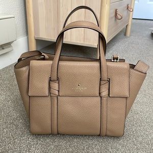 Kate Spade Tan Satchel Purse